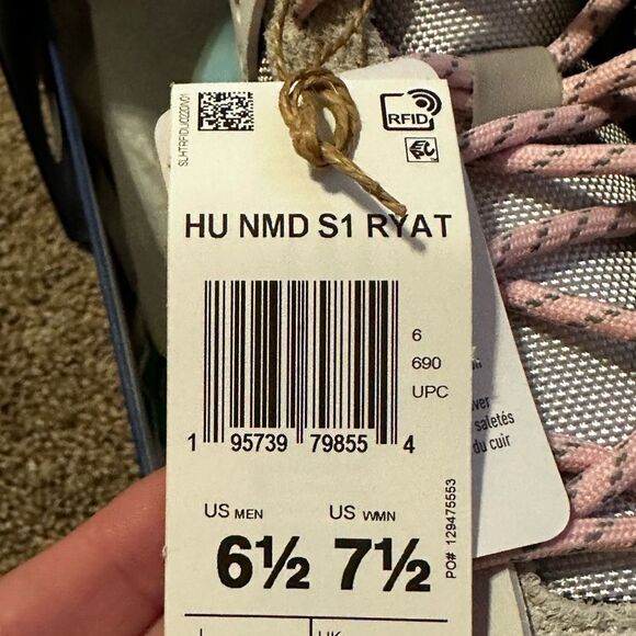 NWT 2022 Pharrell x Hu NMD_S1 Ryat \'Core White main image 11